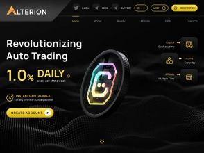 Alterion Ltd - 0.60% - 1.00% daily forever, depo $40;