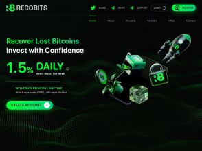 Recobits Ltd - 0.8% - 1.5% daily, withdrawn deposit;