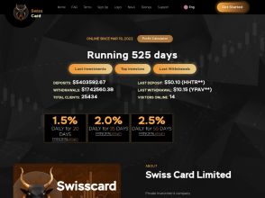 SwissCard - 1.5% on weekdays for 20 working days;
